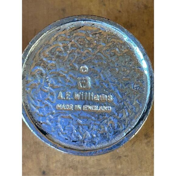 Solid Pewter Ring Box Celtic Design By A.E.Williams (0116) NIOB - Picture 9 of 10